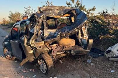 Kuzey Marmara Otoyolu’nda feci kaza! TIR, hafif ticari araca çarptı