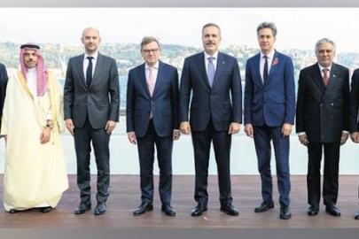 8 ülkenin bakanından İstanbul’dan ortak çağrı: Bölgesel çatışmalar diplomasiyle çözülmeli