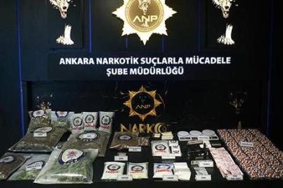 Ankara’da uyuşturucu operasyonu! 95 şüpheliden 32’si tutuklandı, binlerce hap ele geçirildi