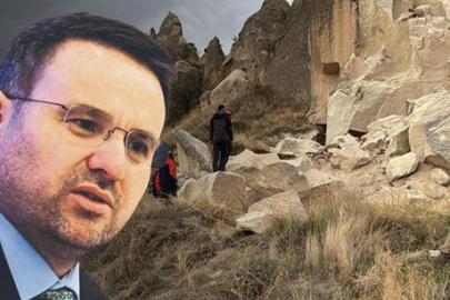 Bakan Gürlek'ten Kapadokya'da peribacasının çökmesiyle ilgili açıklama
