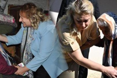 CHP ile Yeni Parti'nin Hürü Nine kavgası! Yaşlı kadına yardım üzerinden tartışma...