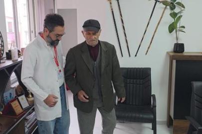 Doktorlar bacağının kesilmesini önermişti! 72 yaşındaki Ahmet Üstünkul yeniden ayağa kalktı