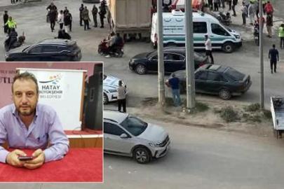 Hatay'da feci kaza: Hafriyat kamyonunun altında kalan motosikletli hayatını kaybetti