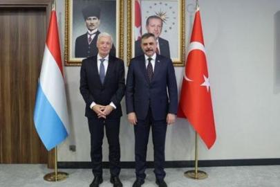 İçişleri Bakanı Çiftçi, Lüksemburg Temsilciler Meclisi Başkanı Wiseler ile görüştü