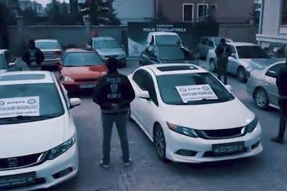 İstanbul merkezli change operasyonunda 22 şüpheli adliyeye sevk edildi! Hacizli ve yakalamalı araçları sattılar