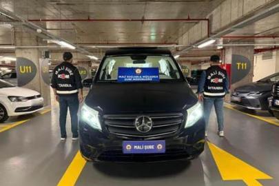 İstanbul'da 'Balina James' operasyonu: Eşi adına kayıtlı 9 lüks araca el konuldu